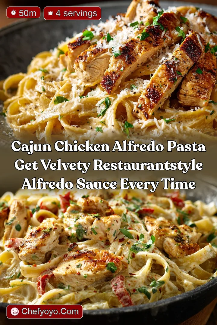Cajun Chicken Alfredo Pasta Get Velvety RestaurantStyle Alfredo Sauce Every Time