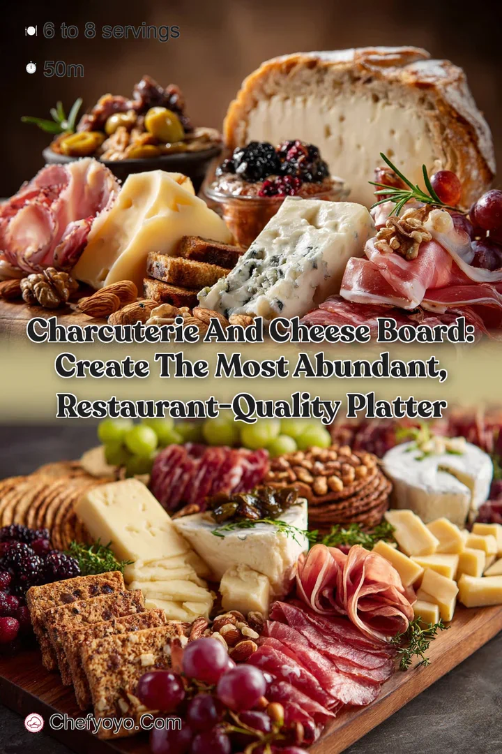 Charcuterie and Cheese Board: Create the Most Abundant Restaurant-Quality Platter