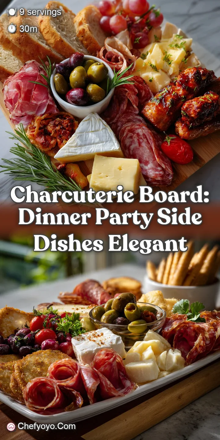 Close-up of a rustic charcuterie board: rich, marbled salami, tangy pickles, and a wedge of creamy cheese beckon, a tempti...