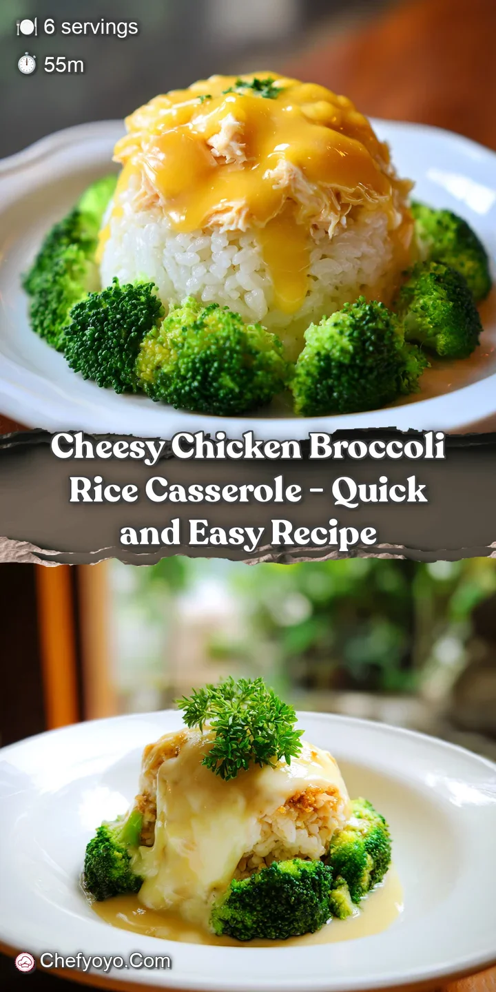 Close-up of molten cheese stretching over tender chicken and bright green broccoli in a rich, velvety white sauce.