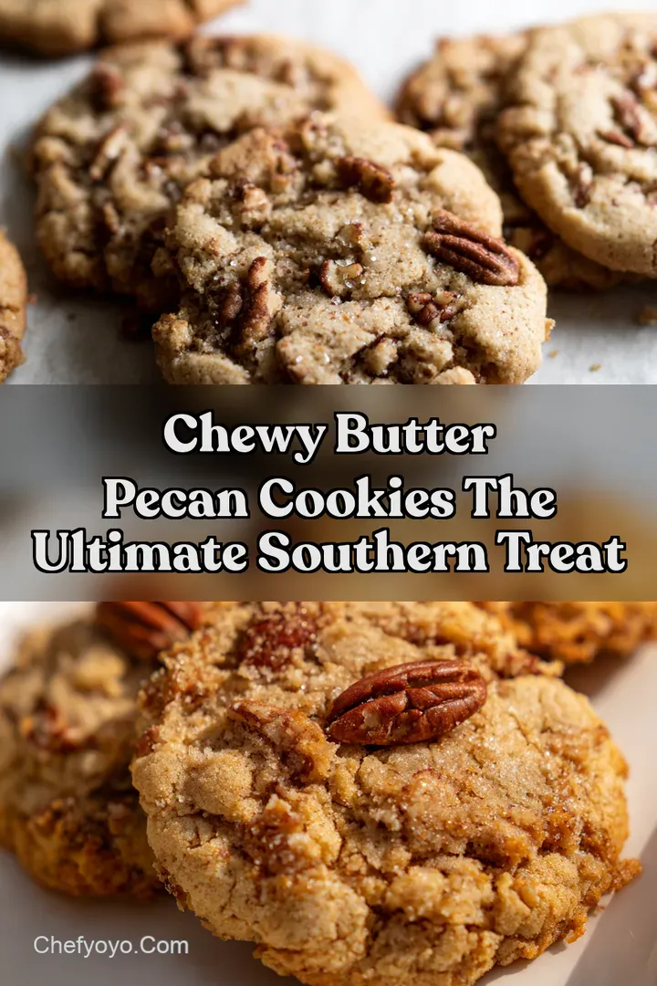 Chewy Butter Pecan Cookies The Ultimate Southern Treat
