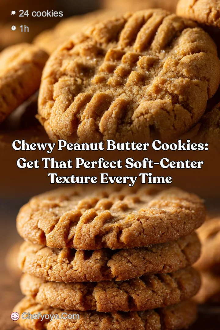 Chewy Peanut Butter Cookies: Get That Perfect Soft-Center Texture Every Time