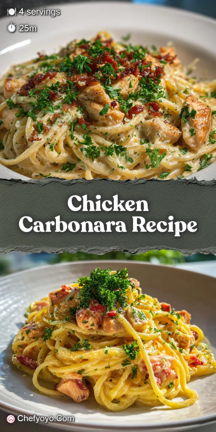 Close-up of velvety carbonara: rich egg sauce clings to the pasta. Crisp pancetta and pepper provide enticing texture con...