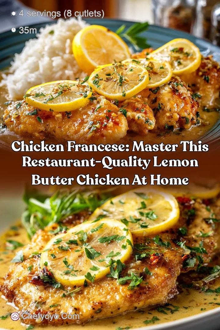 Chicken Francese: Master This Restaurant-Quality Lemon Butter Chicken At Home
