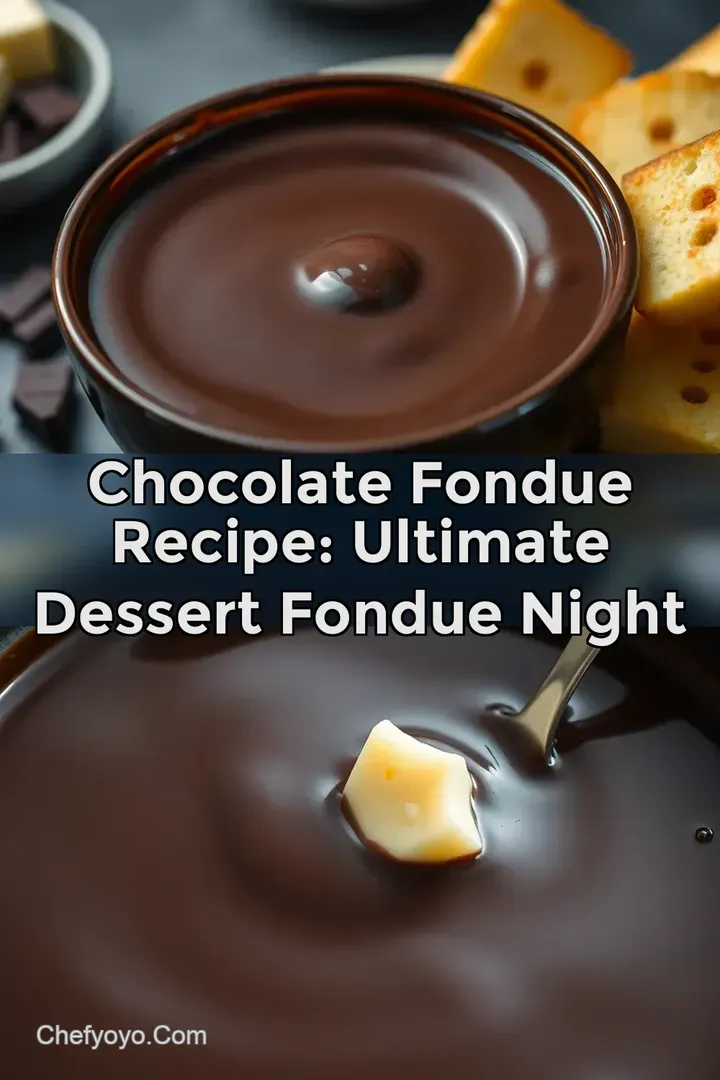 Chocolate Fondue Recipe: Ultimate Dessert Fondue Night