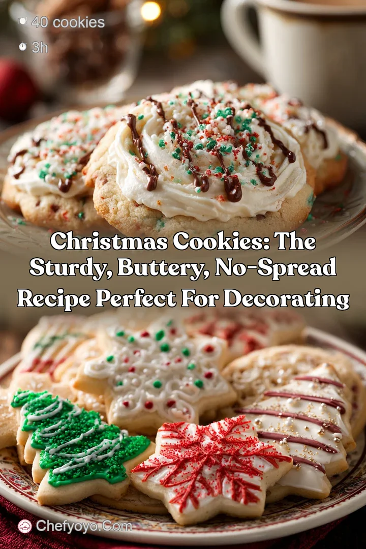 Christmas Cookies: The Sturdy Buttery No-Spread Recipe Perfect for Decorating