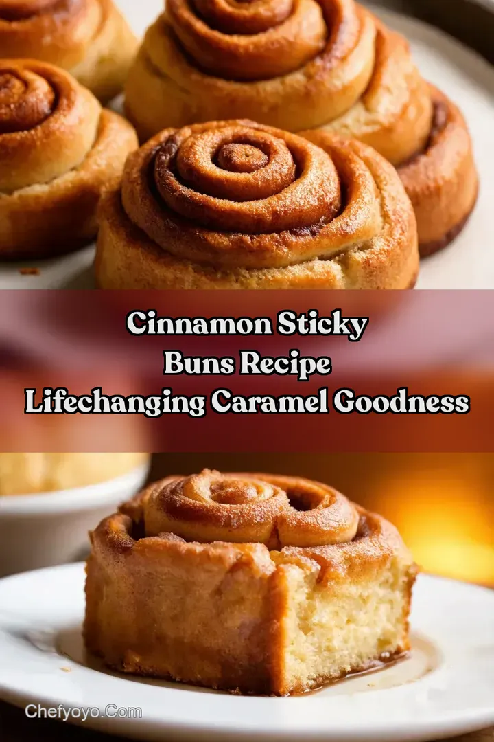 Cinnamon Sticky Buns Recipe LifeChanging Caramel Goodness