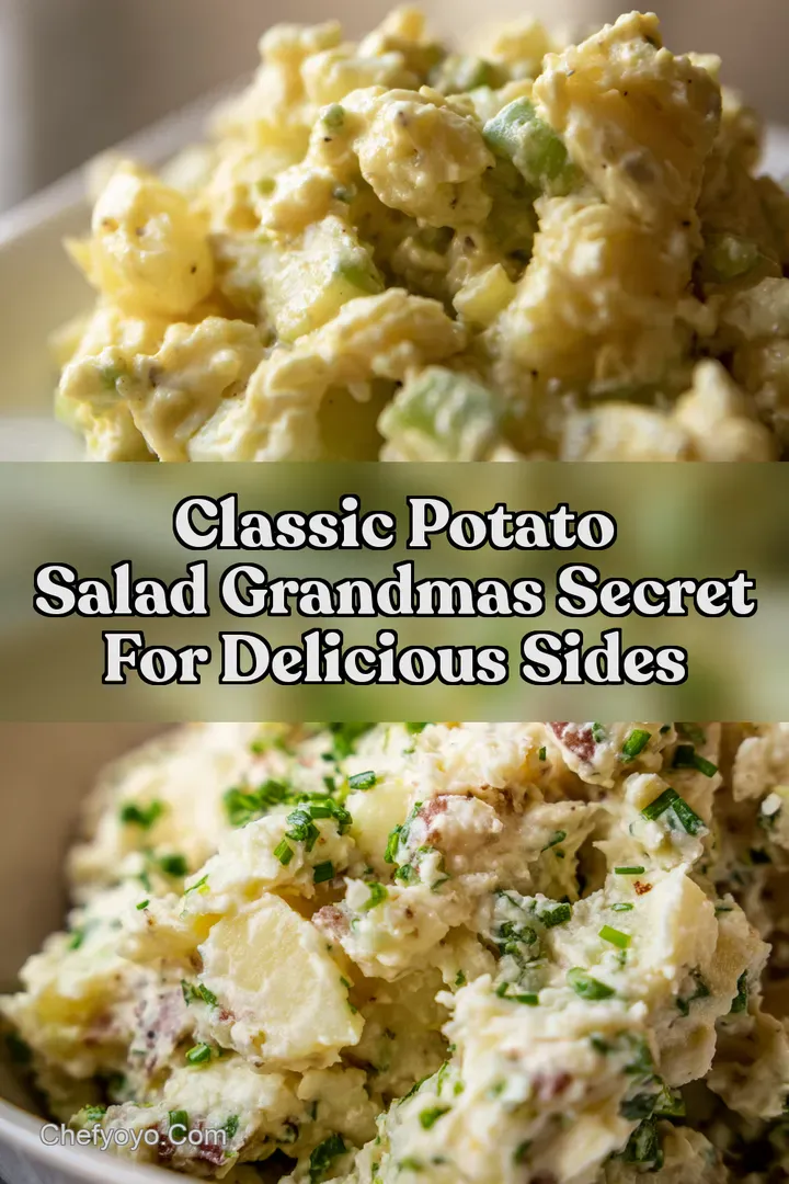 Classic Potato Salad Grandmas Secret For Delicious Sides