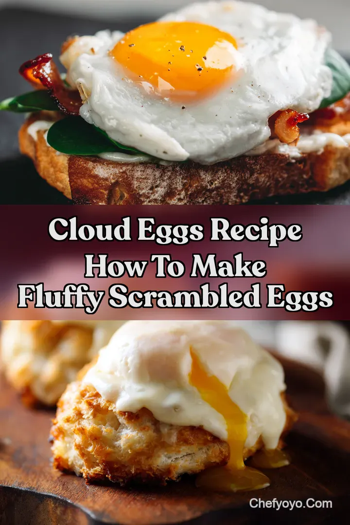 Cloud Eggs Recipe How to Make Fluffy Scrambled Eggs