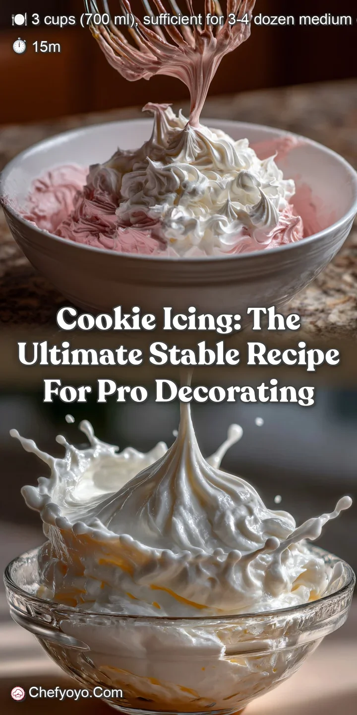 Cookie Icing: The Ultimate Stable Recipe for Pro Decorating