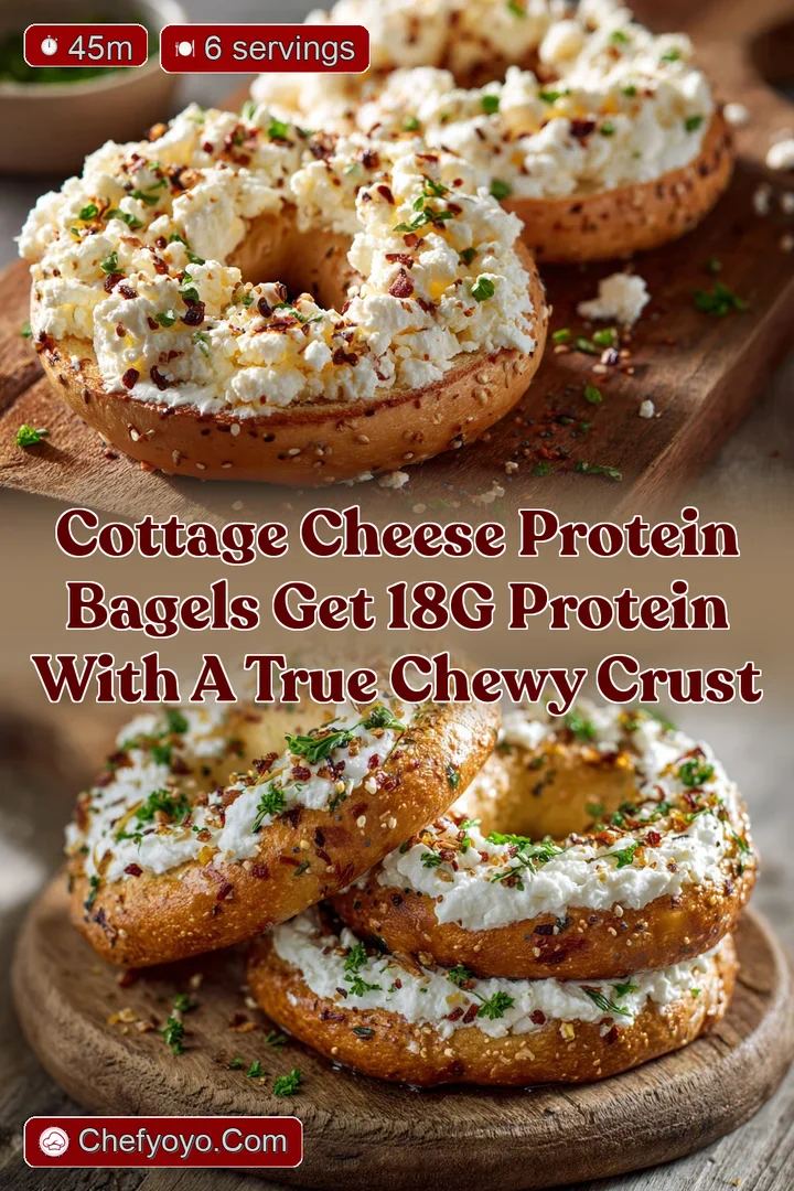 Cottage Cheese Protein Bagels Get 18g Protein with a True Chewy Crust