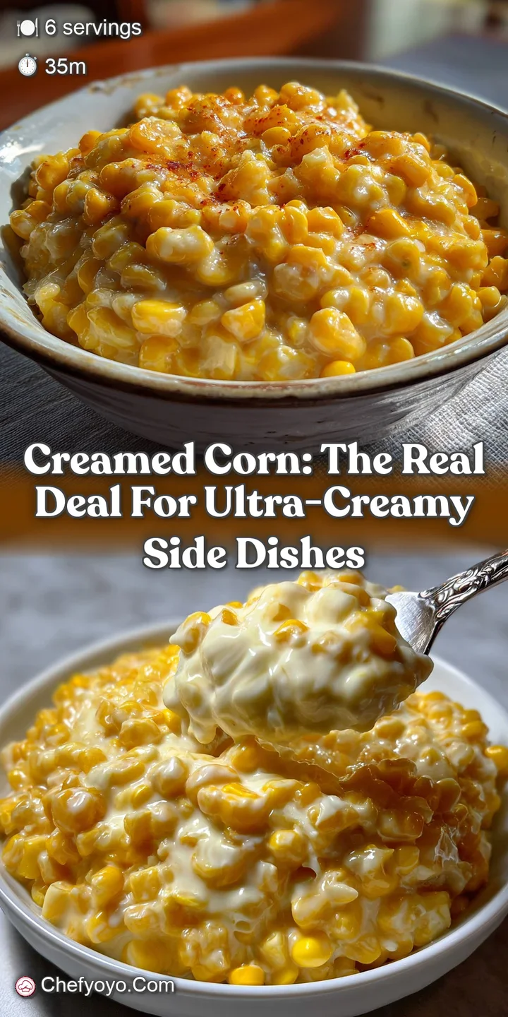 Creamed Corn: The Real Deal for Ultra-Creamy Side Dishes