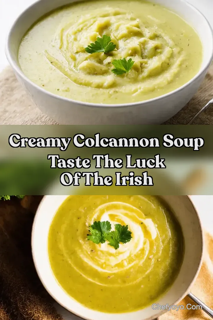 Creamy Colcannon Soup Taste The Luck Of The Irish