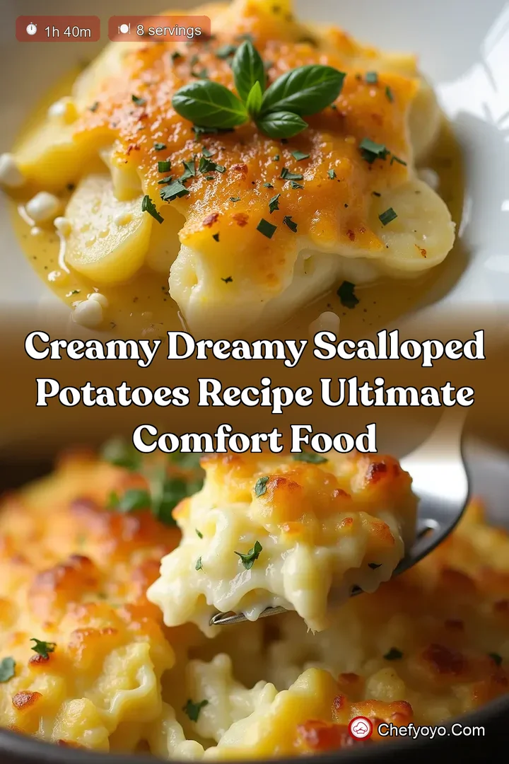 Creamy Dreamy Scalloped Potatoes Recipe Ultimate Comfort Food
