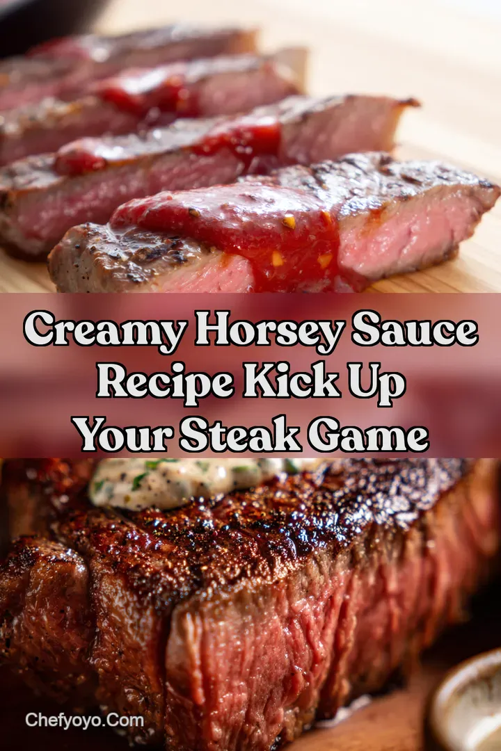 Creamy Horsey Sauce Recipe Kick Up Your Steak Game