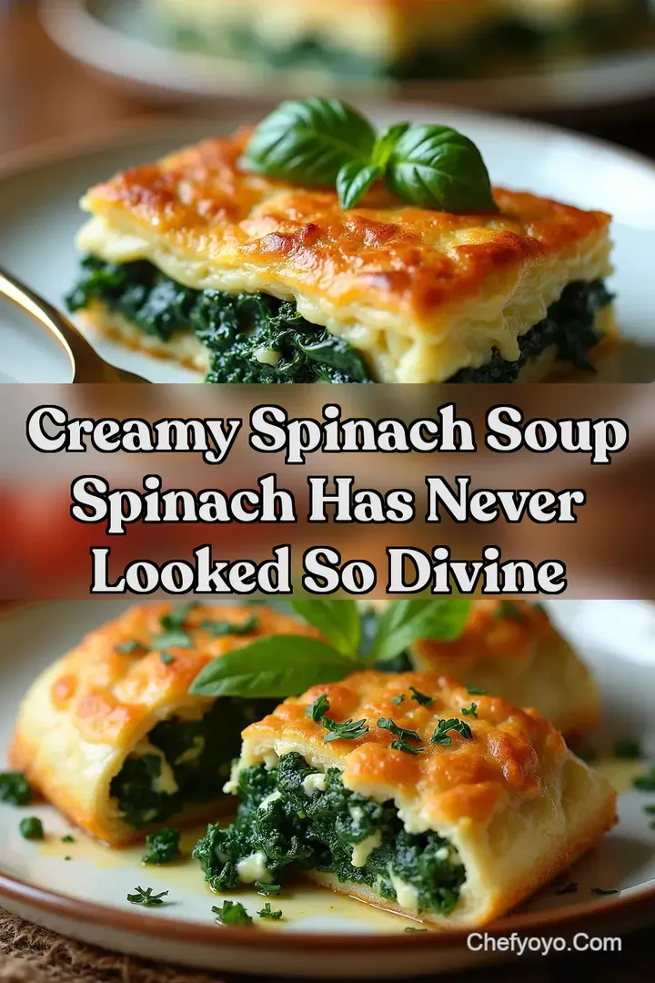 Creamy Spinach Soup Spinach Has Never Looked So Divine