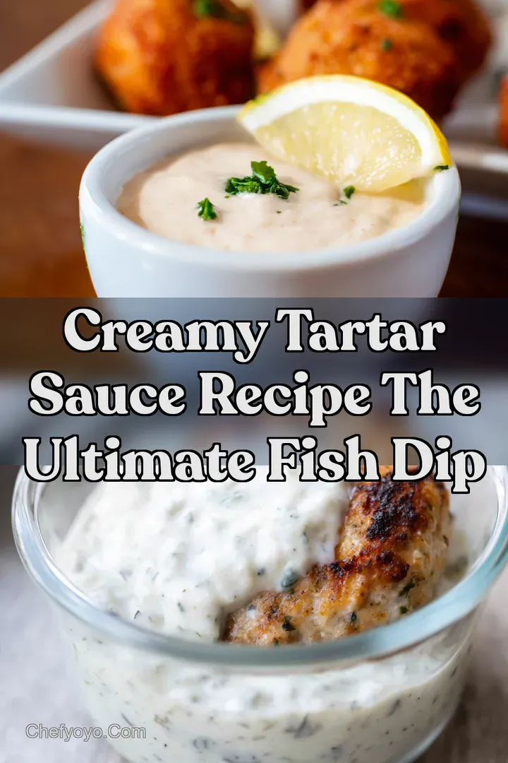 Creamy Tartar Sauce Recipe The Ultimate Fish Dip