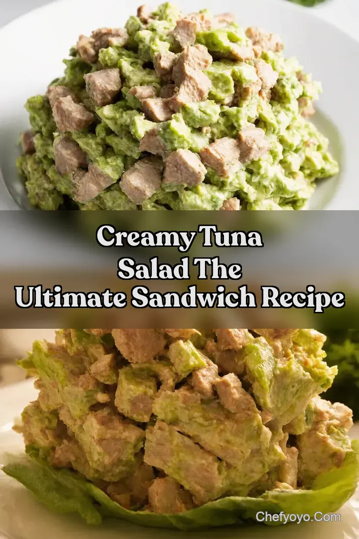 Creamy Tuna Salad The Ultimate Sandwich Recipe