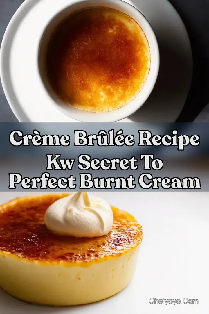 Cr&egrave;me Br&ucirc;l&eacute;e Recipe kw Secret to Perfect Burnt Cream