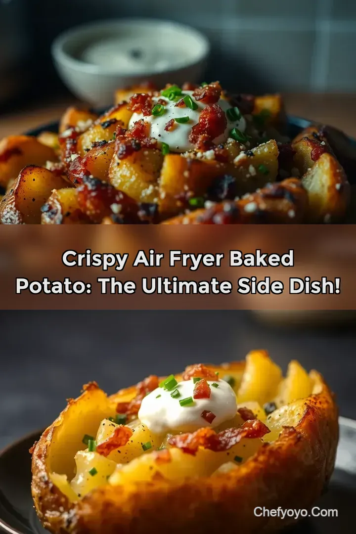 Crispy Air Fryer Baked Potato: The Ultimate Side Dish!