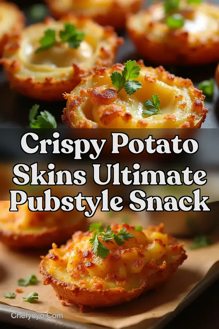 Crispy Potato Skins Ultimate PubStyle Snack