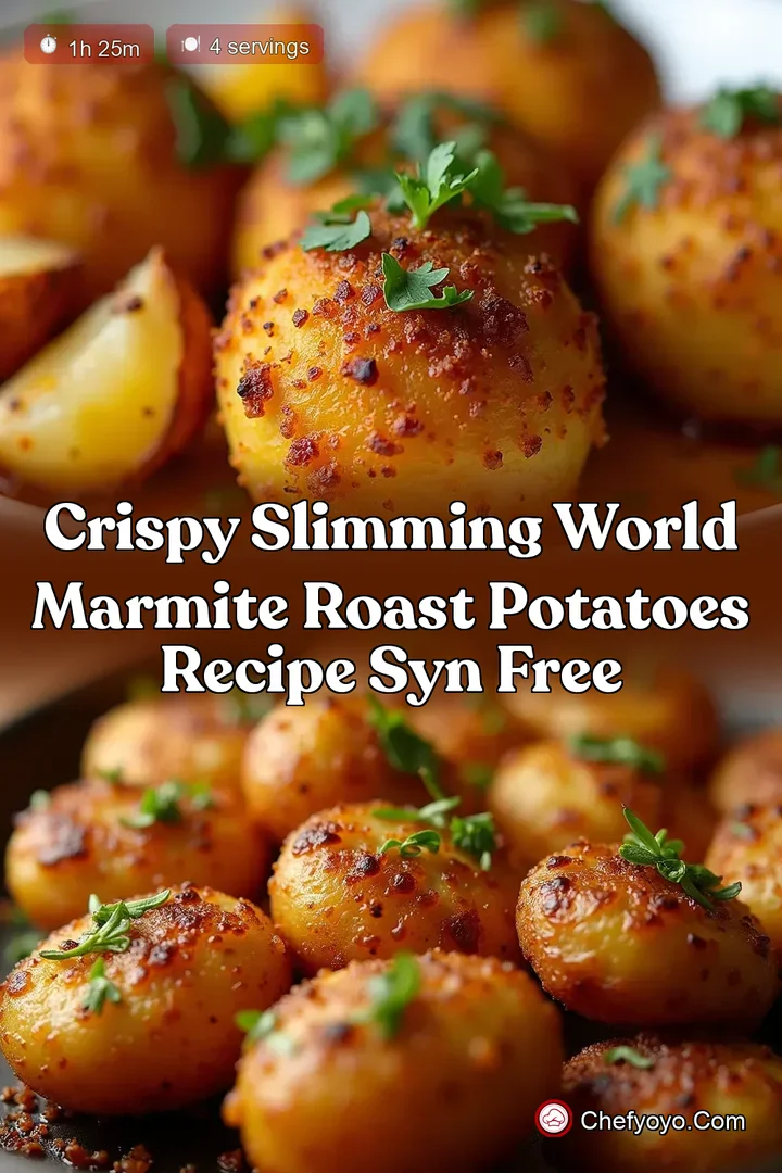 Crispy Slimming World Marmite Roast Potatoes Recipe Syn Free