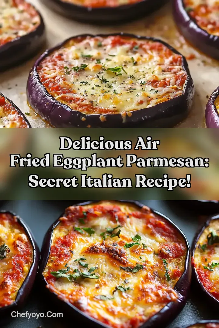 Delicious Air Fried Eggplant Parmesan: Secret Italian Recipe!