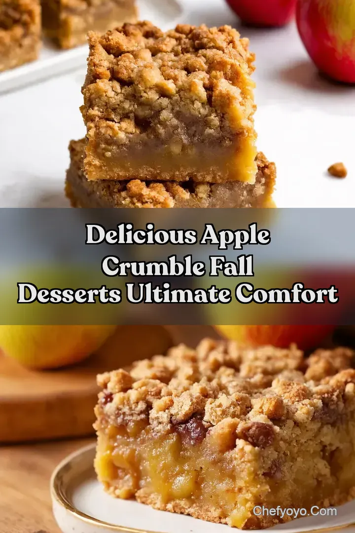 Delicious Apple Crumble Fall Desserts Ultimate Comfort