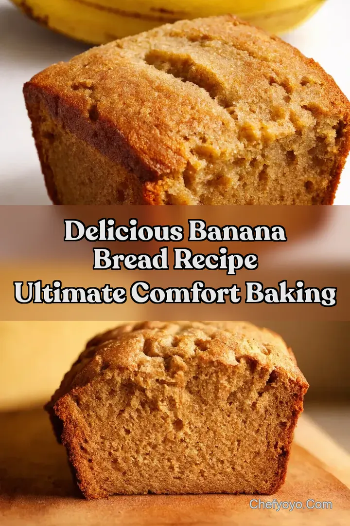 Delicious Banana Bread Recipe Ultimate Comfort Baking