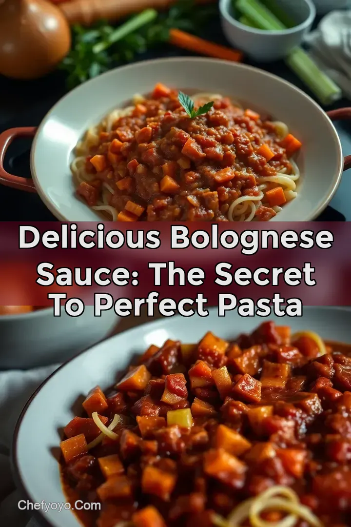 Delicious Bolognese Sauce: The Secret To Perfect Pasta