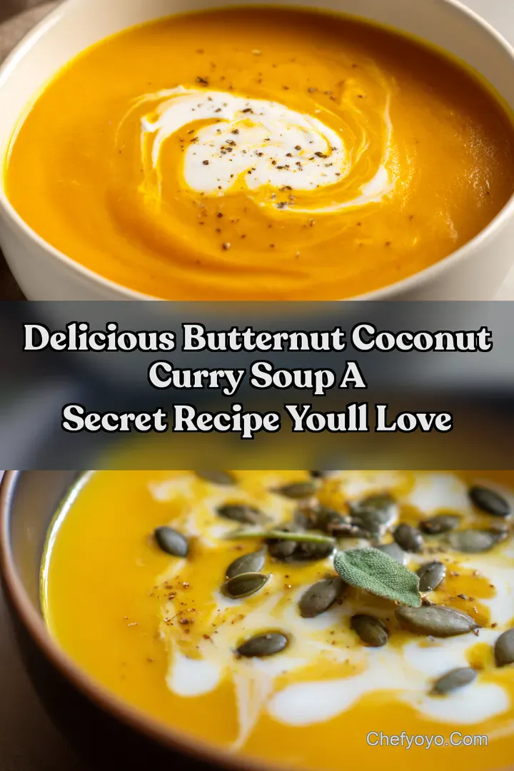 Delicious Butternut Coconut Curry Soup A Secret Recipe Youll Love