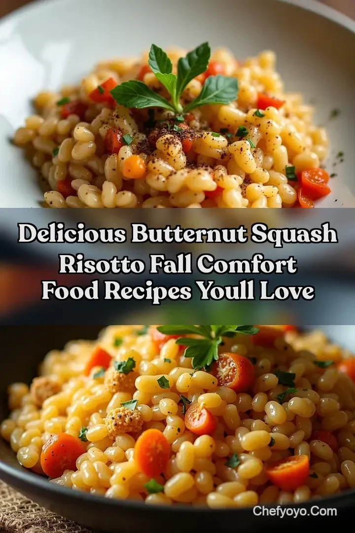 Delicious Butternut Squash Risotto Fall Comfort Food Recipes Youll Love
