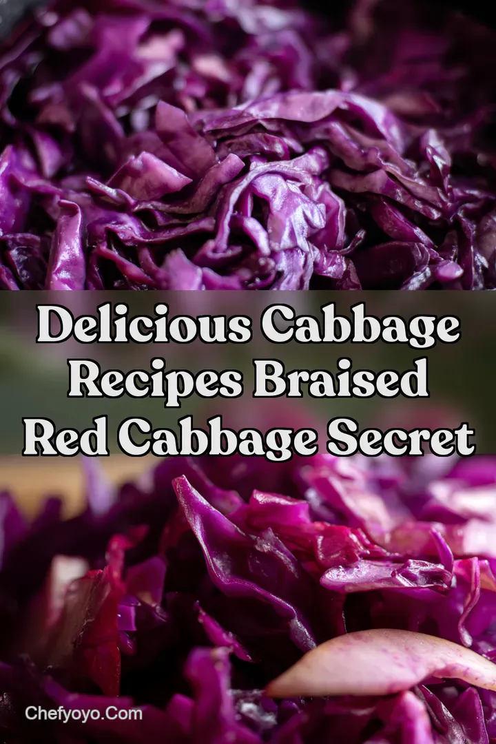 Delicious Cabbage Recipes Braised Red Cabbage Secret : PIN FOR LATER Delicious Cabbage Recipes Braised Red Cabbage Secret