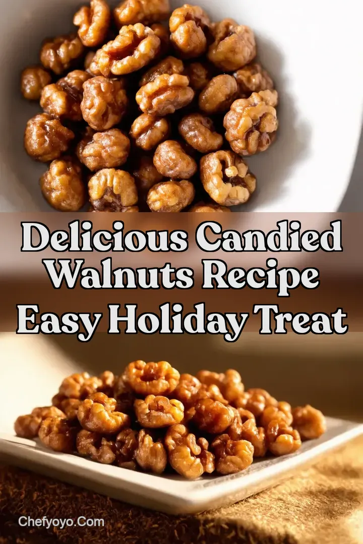 Delicious Candied Walnuts Recipe Easy Holiday Treat