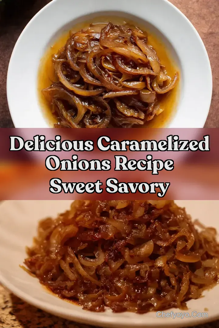 Delicious Caramelized Onions Recipe Sweet Savory
