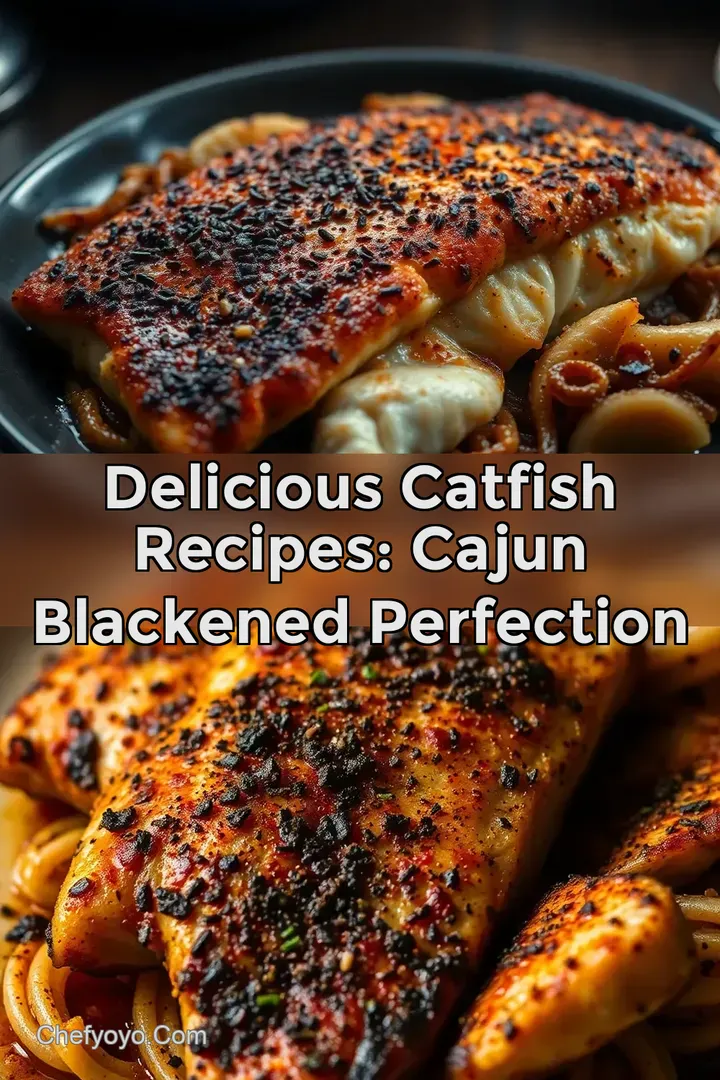Delicious Catfish Recipes: Cajun Blackened Perfection