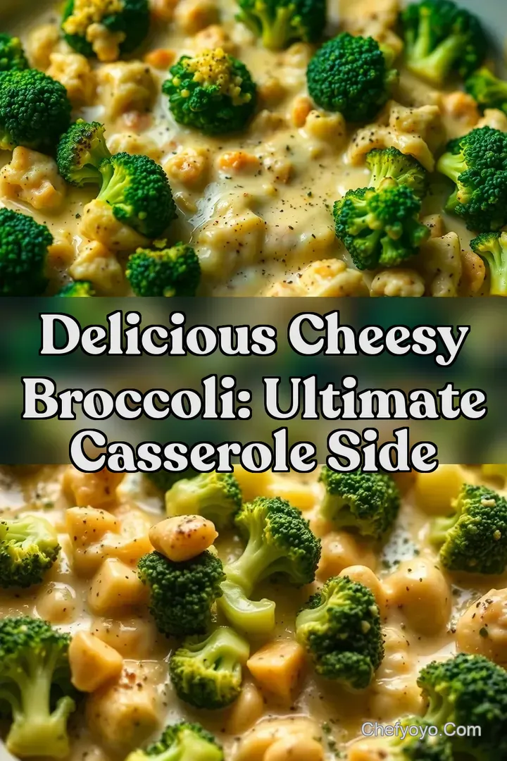 Delicious Cheesy Broccoli: Ultimate Casserole Side