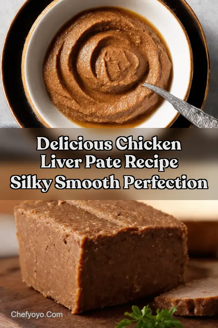 Delicious Chicken Liver Pate Recipe Silky Smooth Perfection
