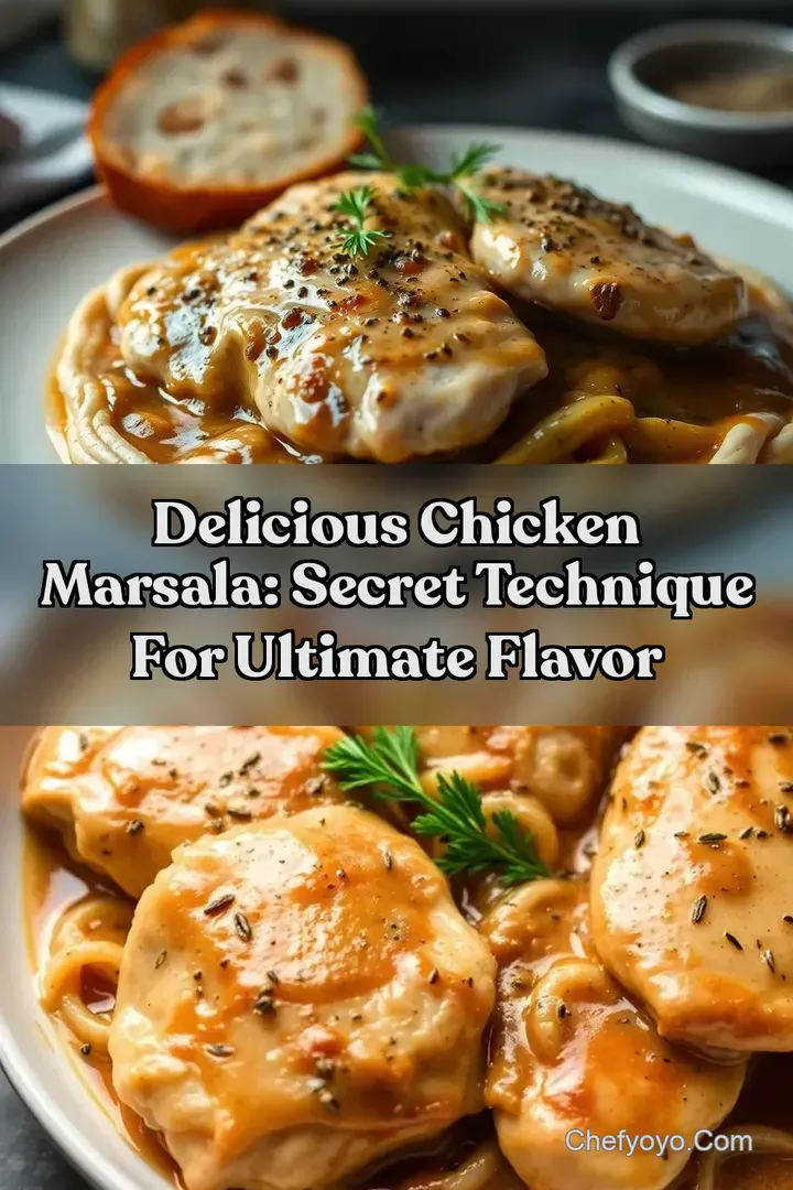 Delicious Chicken Marsala: Secret Technique for Ultimate Flavor