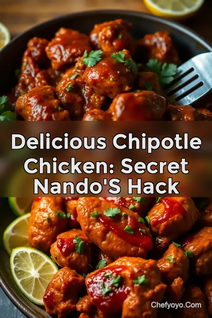 Delicious Chipotle Chicken: Secret Nando s Hack
