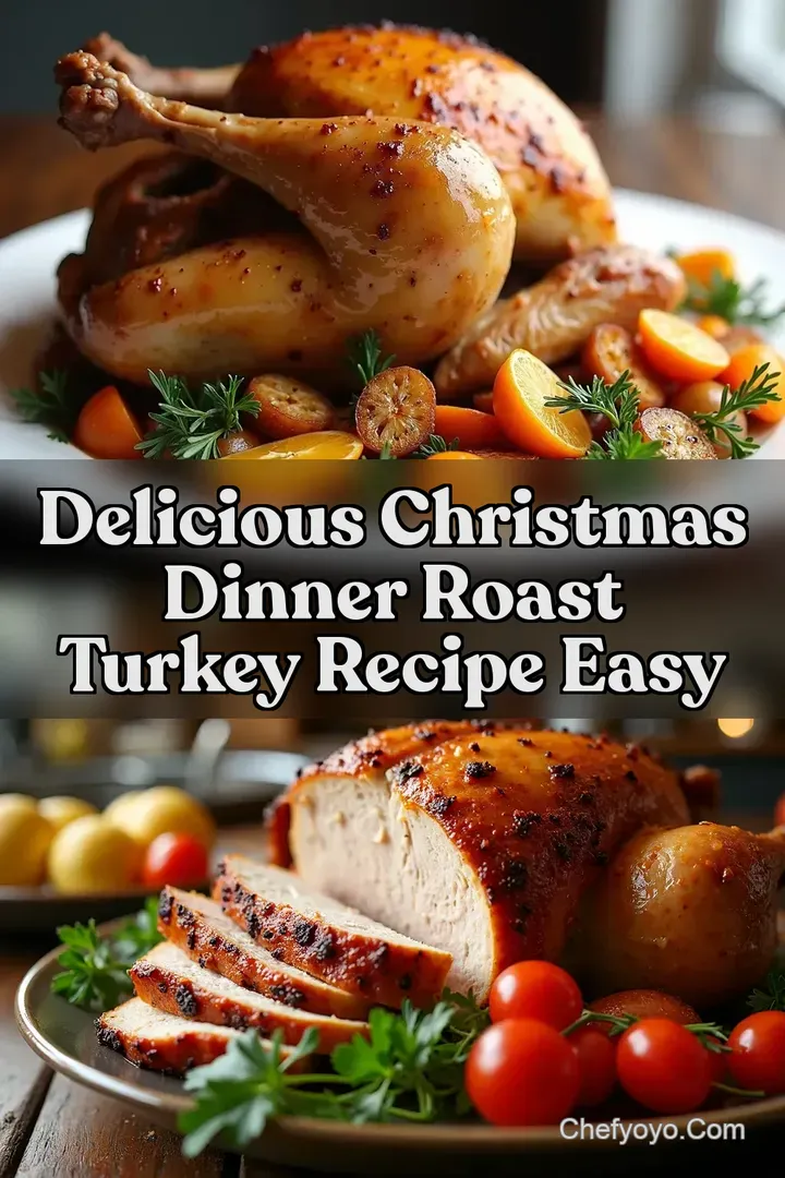 Delicious Christmas Dinner Roast Turkey Recipe Easy