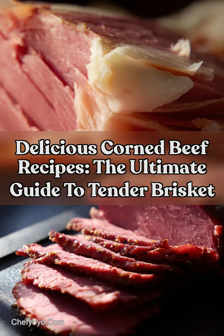 Delicious Corned Beef Recipes: The Ultimate Guide to Tender Brisket : PIN FOR LATER Delicious Corned Beef Recipes: The Ultimate Guide to Tender Brisket