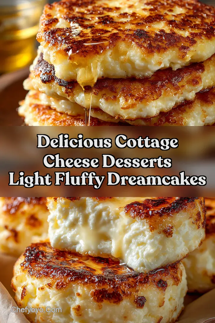 Delicious Cottage Cheese Desserts Light Fluffy Dreamcakes