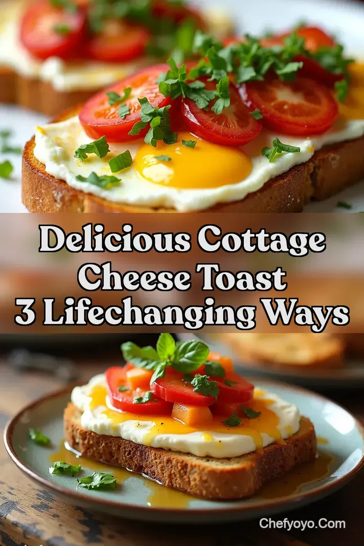 Delicious Cottage Cheese Toast 3 LifeChanging Ways