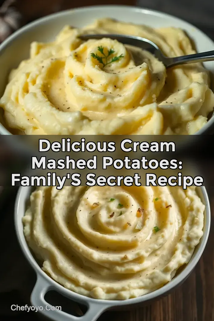Delicious Cream Mashed Potatoes: Family s Secret Recipe