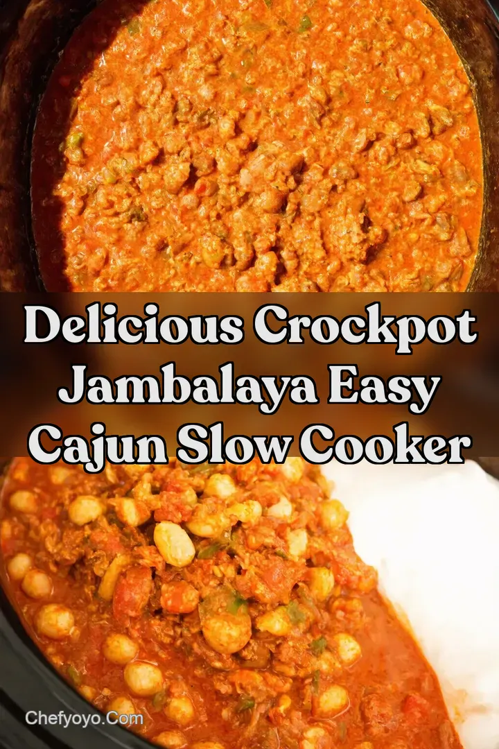 Delicious Crockpot Jambalaya Easy Cajun Slow Cooker