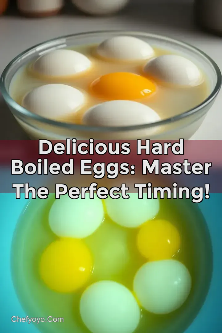 Delicious Hard Boiled Eggs: Master the Perfect Timing!