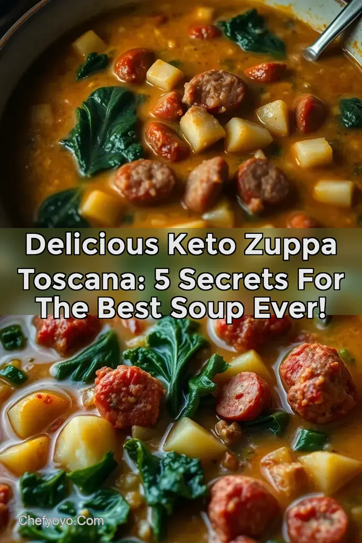 Delicious Keto Zuppa Toscana: 5 Secrets for the Best Soup Ever!
