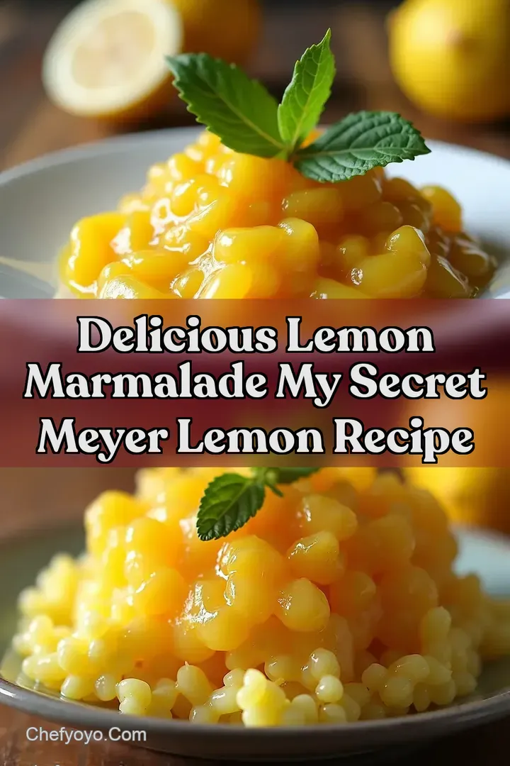 Delicious Lemon Marmalade My Secret Meyer Lemon Recipe