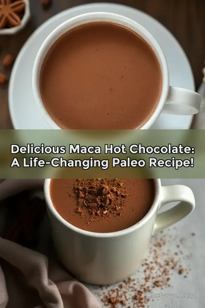 Delicious Maca Hot Chocolate: A Life-Changing Paleo Recipe!